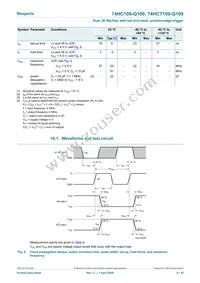 74HC109D-Q100J Datasheet Page 9