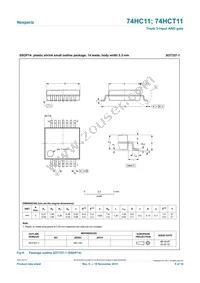 74HC11D/AUJ Datasheet Page 9