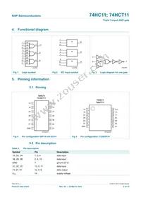 74HC11N Datasheet Page 2