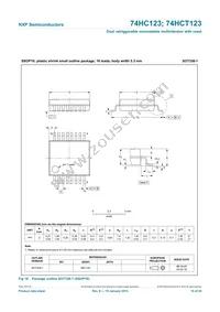 74HC123N Datasheet Page 19