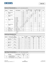 74HC125S14-13 Datasheet Page 4