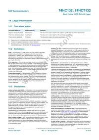 74HC132N Datasheet Page 18