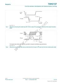 74HC137DB Datasheet Page 12