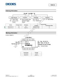 74HC14S14-13 Datasheet Page 6