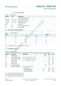 74HC157N Datasheet Page 4