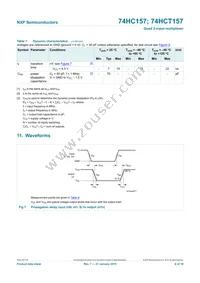 74HC157N Datasheet Page 8