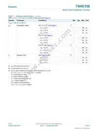 74HC158D Datasheet Page 9