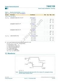 74HC158N Datasheet Page 10