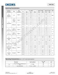 74HC164D14 Datasheet Page 5