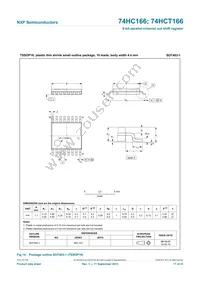 74HC166N Datasheet Page 17