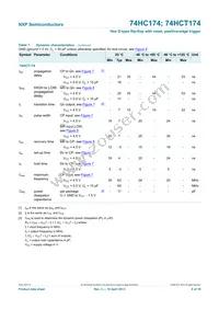 74HC174N Datasheet Page 8