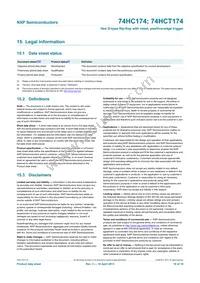 74HC174N Datasheet Page 16