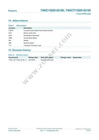 74HC1G00GW-Q100H Datasheet Page 9