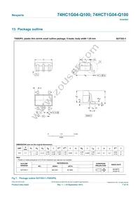 74HC1G04GW-Q100H Datasheet Page 7