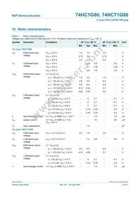 74HC1G86GW Datasheet Page 5