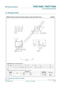 74HC1G86GW Datasheet Page 8