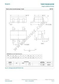 74HC1GU04GV-Q100 Datasheet Page 10