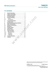 74HC21N Datasheet Page 15