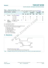 74HC237D-Q100J Datasheet Page 8
