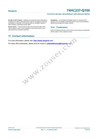 74HC237D-Q100J Datasheet Page 15