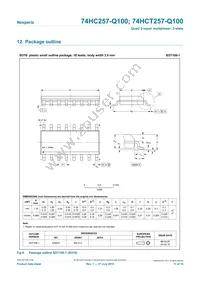 74HC257PW-Q100J Datasheet Page 11
