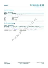 74HC2GU04GW-Q100H Datasheet Page 13