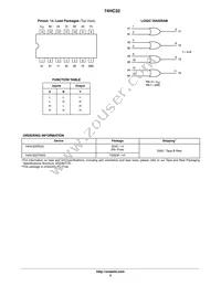 74HC32DTR2G Datasheet Page 2