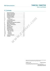 74HC32N Datasheet Page 17