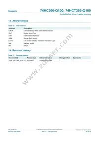 74HC366D-Q100 Datasheet Page 16