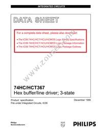 74HC367N Datasheet Page 2