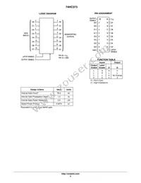 74HC373DTR2G Datasheet Page 2