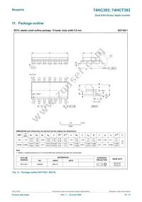 74HC393D/AUJ Datasheet Page 10