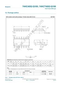 74HC4002D-Q100 Datasheet Page 9