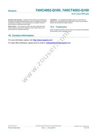 74HC4002D-Q100 Datasheet Page 13