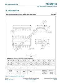 74HC40103DB Datasheet Page 18