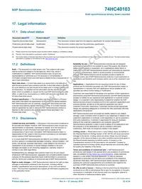 74HC40103DB Datasheet Page 22