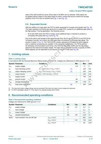 74HC40105D Datasheet Page 6