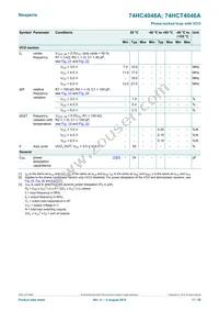 74HC4046AD/AUJ Datasheet Page 17