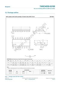 74HC4050D-Q100J Datasheet Page 8