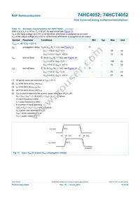 74HC4052N Datasheet Page 15