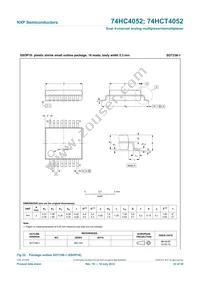 74HC4052N Datasheet Page 22