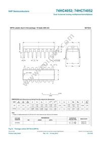 74HC4052N Datasheet Page 23