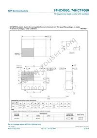 74HC4060N Datasheet Page 22