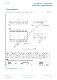 74HC4067D-Q100J Datasheet Page 20