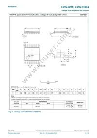 74HC4094D/AUJ Datasheet Page 16