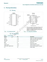 74HC423BQ Datasheet Page 4