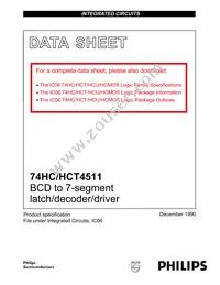 74HC4511N Datasheet Page 2