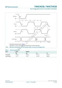 74HC4538N Datasheet Page 13