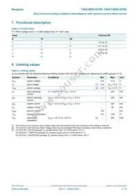 74HC4852PW-Q100 Datasheet Page 5