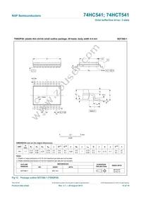 74HC541N Datasheet Page 15